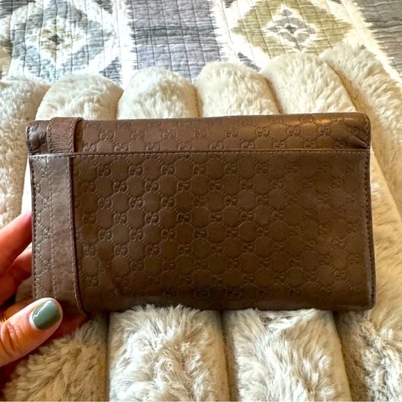 Gucci Brown Leather Women's Bag - Picture 2 of 9